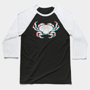 Crab 3D Baseball T-Shirt